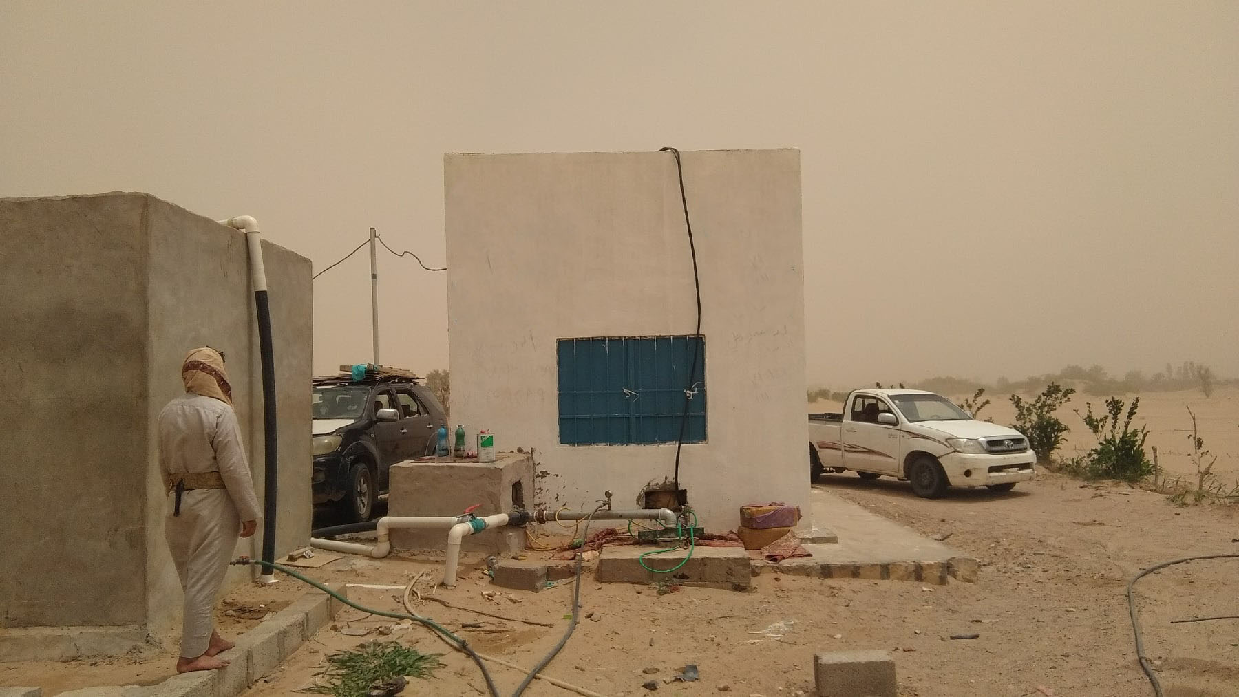 الوصول الانساني اليونيسف مشروع مياه آل جعيثين.. يعيد البسمة وينعش حياة السكان من جديد