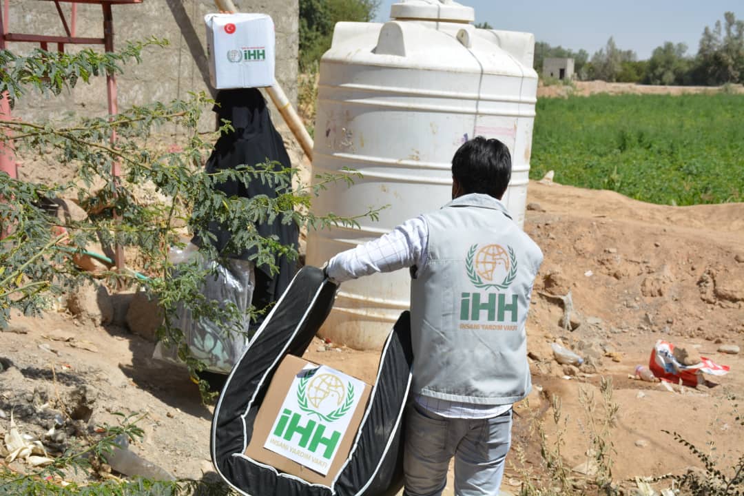 اغاثة النازحين اليمن مأرب