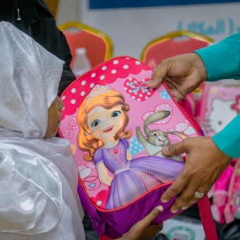 الحقيبة المدرسية بيت الزكاة الكويتي