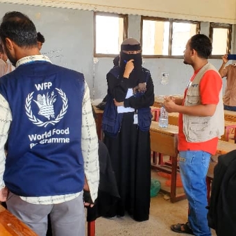 بحضور فريق من WFP..  تدشين برنامج "SCOPE" في لحج