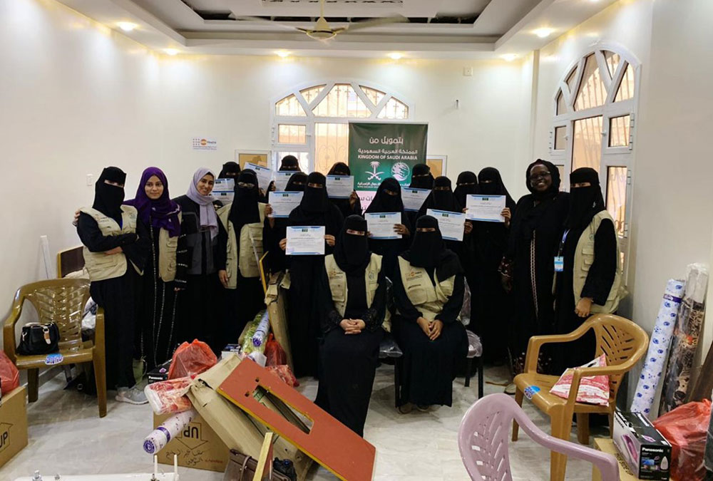 تمكين في مجال الخياطة