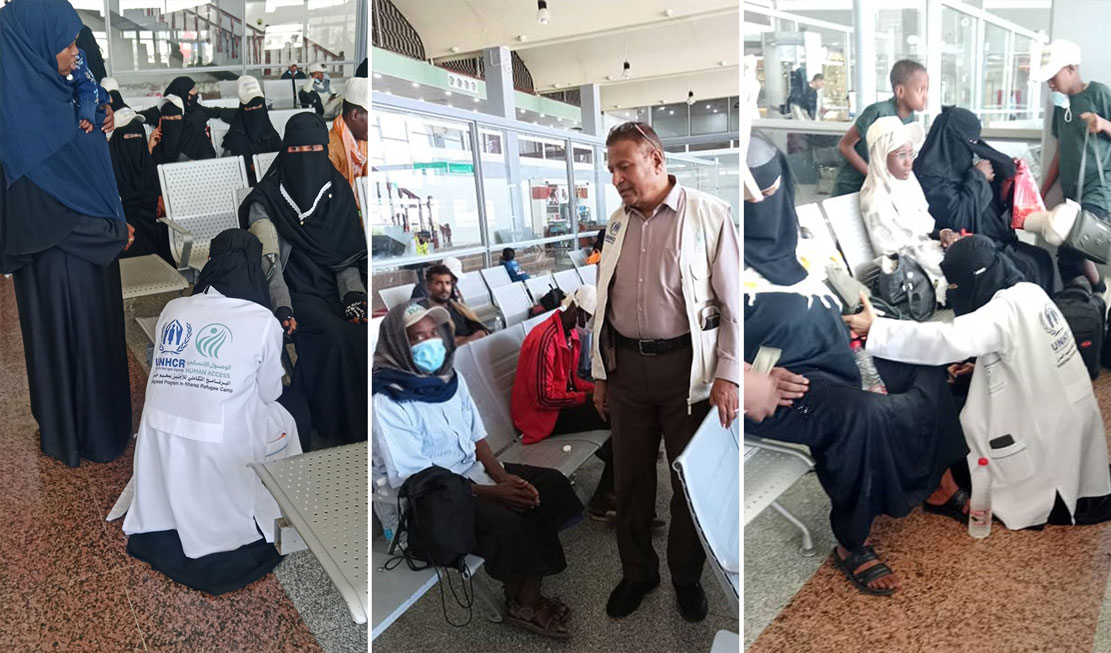ضمن دعم مستمر.. خدمات طبية لـ 148 لاجئا قبيل عودتهم الطوعية إلى بلدهم