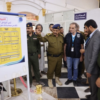 مأرب: افتتاح مشروع تطوير مصلحة الأحوال المدنية في منطقة الروضة