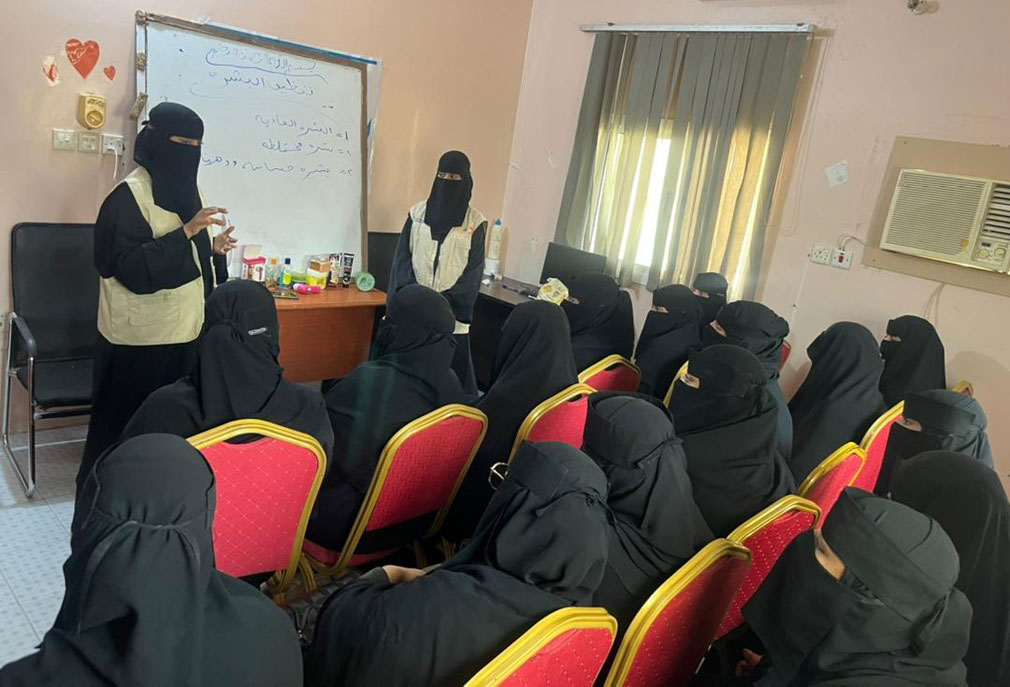 30 امرأة يكتسبن المهارات المهنية اللازمة لدخول سوق العمل