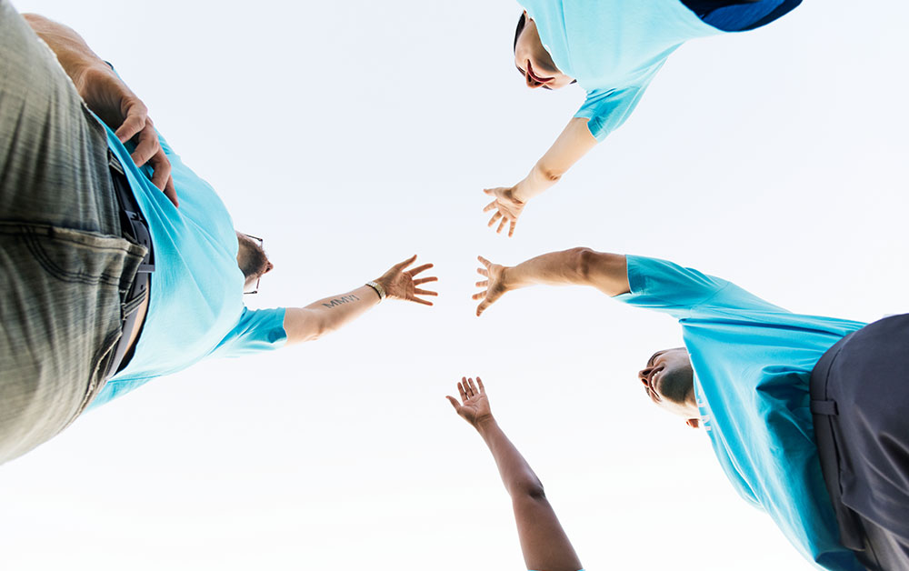 Volunteering with us