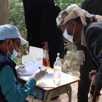 Emergency food aid distribution project concluded in Taiz governorate