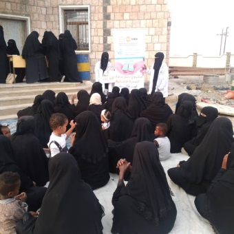 Health awareness for mothers at the maternity center in Mayfa