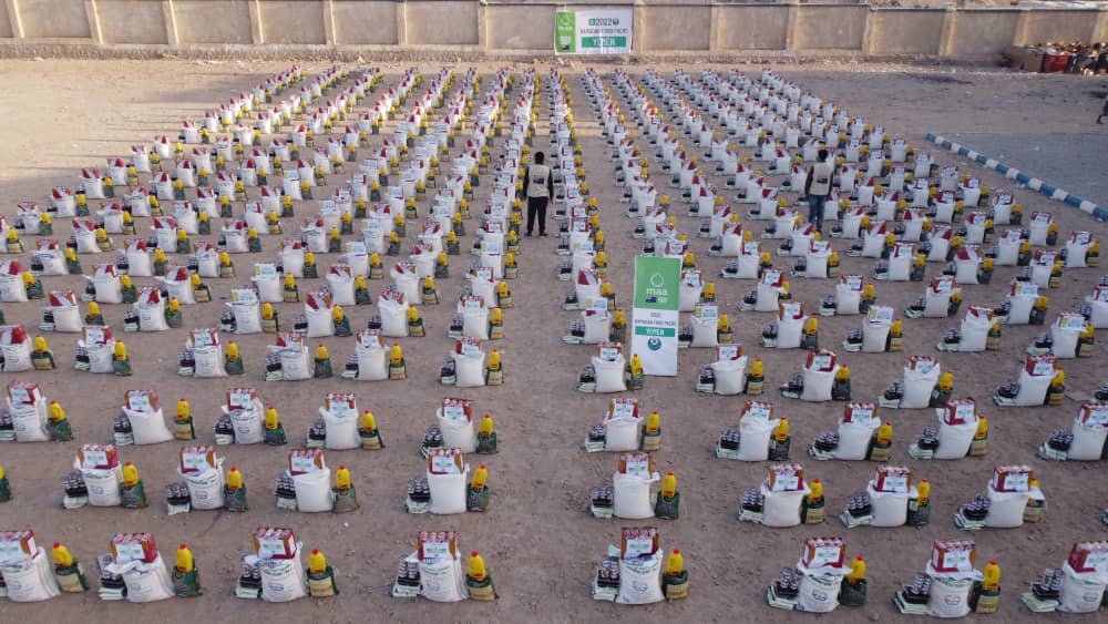 In partnership with Muslim Aid, about 27 thousand people benefited from Ramadan charity projects in five governorates