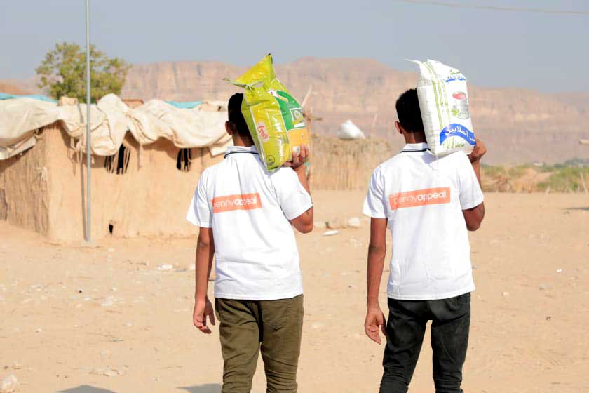 Funded by Penny Appeal - Australia, 650 families benefited from the Ramadan food basket