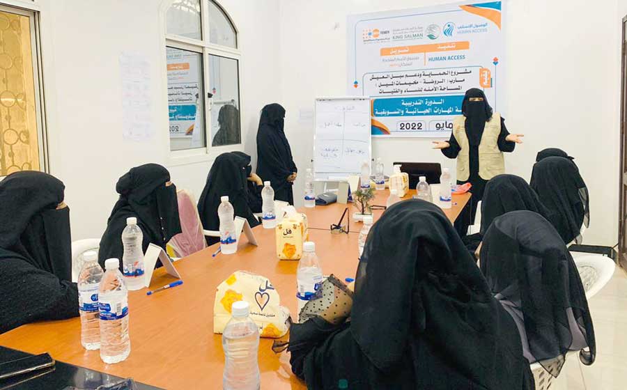 Carrying out Women's and Girls' Life and Marketing Skills Training