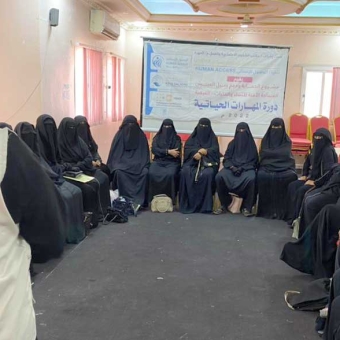 Life skills training for the beneficiaries of Sewing and Pastry-making Programmes