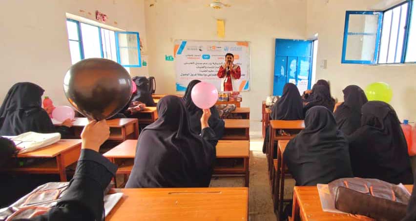 Conducting community awareness sessions for women and girls
