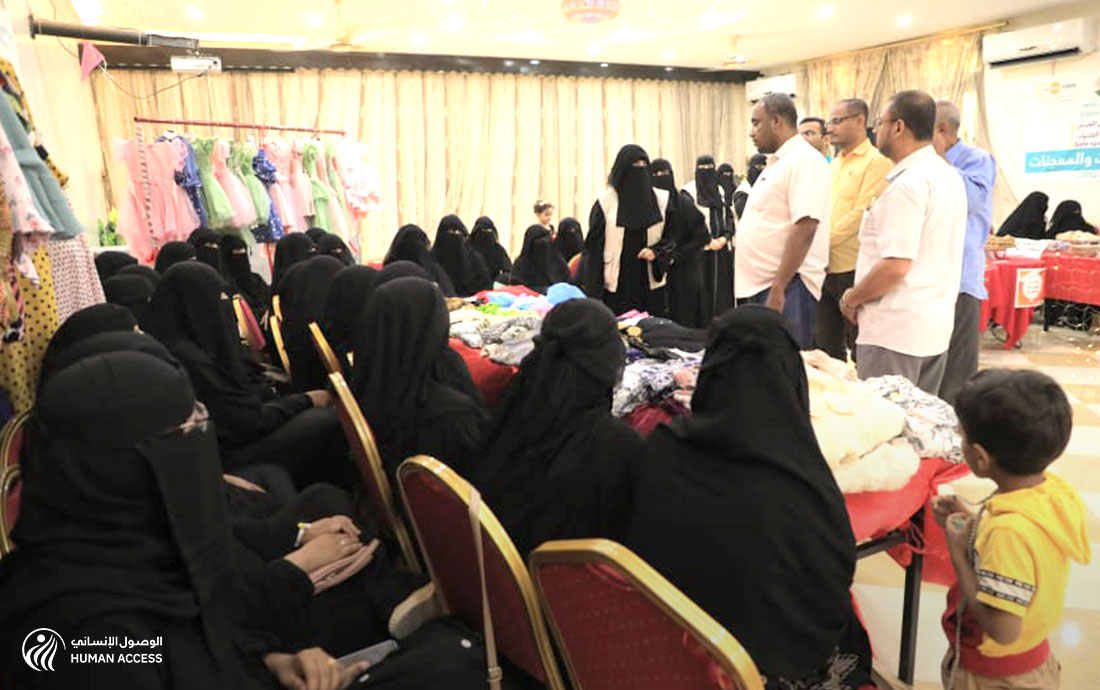 Organizing a Bazaar to promote the outputs of the Economic Empowerment Programme in Seiyun 