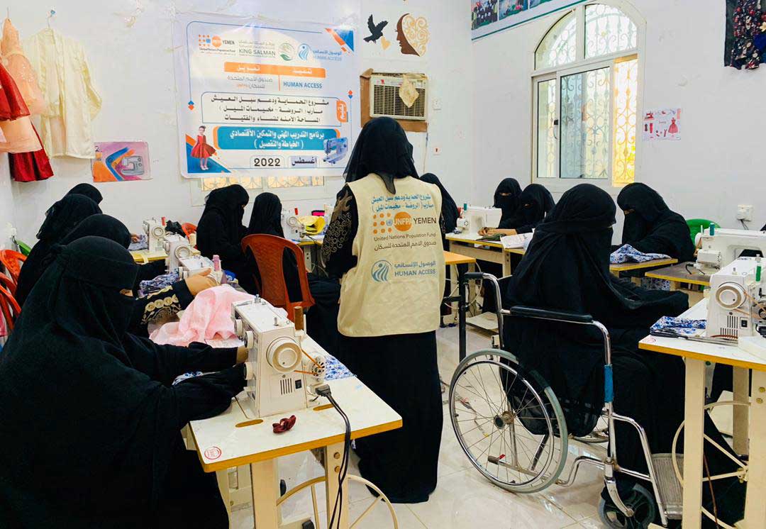 Vocational training and economic empowerment programmes continue their activities