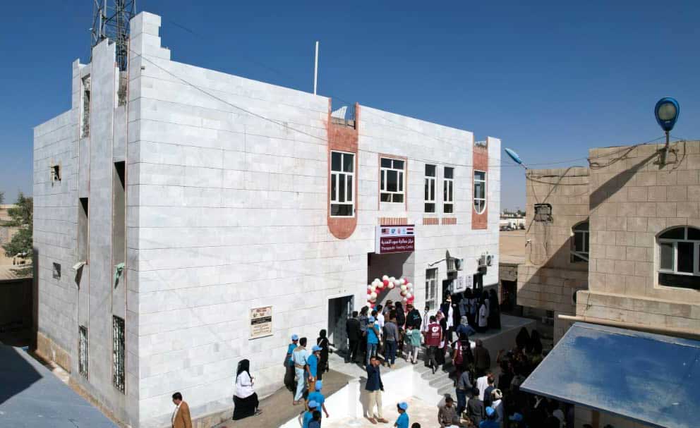 HUMAN ACCESS opens a specialized center for child malnutrition treatment in Marib