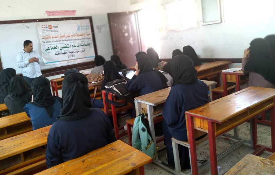 Awareness activities within the protection and livelihood support project 