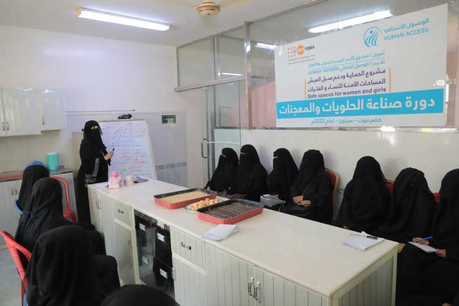 build capacities of women and girls