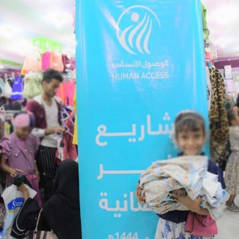 Eid clothing brings smiles and joy to faces of over 5,000 children
