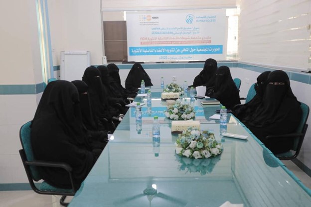 Community dialogues to raise public awareness about harmful female genital mutilation