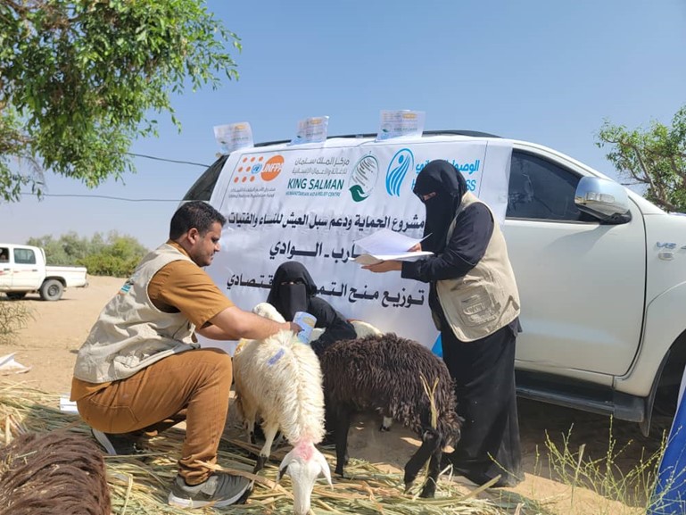 Delivery of 2nd batch of economic empowerment grants in livestock raising