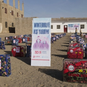 12,116 displaced people benefit from winter aid