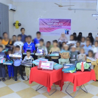 1,240 orphans receive Eid clothing