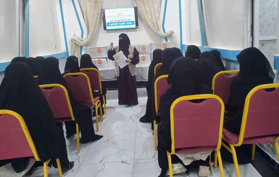 Distribution of dignity kits to 20 women