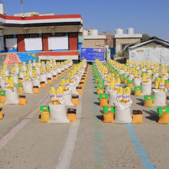 Needy people benefit from Ramadan aid