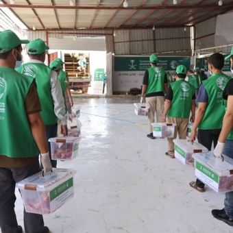 With funding from KSrelief, sacrificial meat reaches 58,520 people