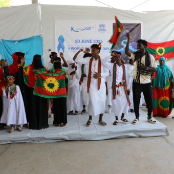Culture, sports, and economic empowerment: Kharaz Camp comes to life on World Refugee Day