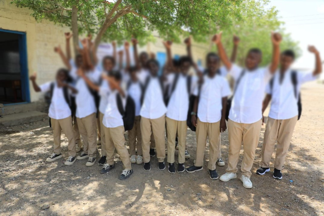 A new school year brimming with dreams for refugee students in Kharaz Camp