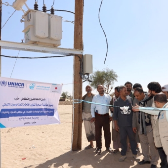 Reliable electricity access for 120 families in Al-Nuqai’a IDP camp