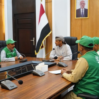 Hadhramaut Deputy Governor discusses with Mukalla's HUMAN ACCESS leadership the implementation of Zakat al-Fitr distribution project