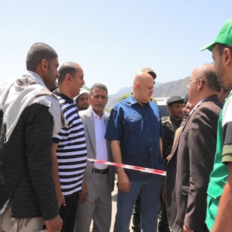 Taiz Governor Commends KSrelief's Efforts in Supporting Various Humanitarian Sectors
