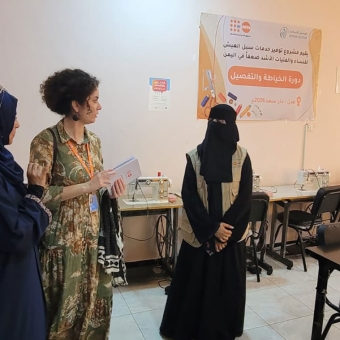 UNFPA team commends HUMAN ACCESS's management to safe spaces