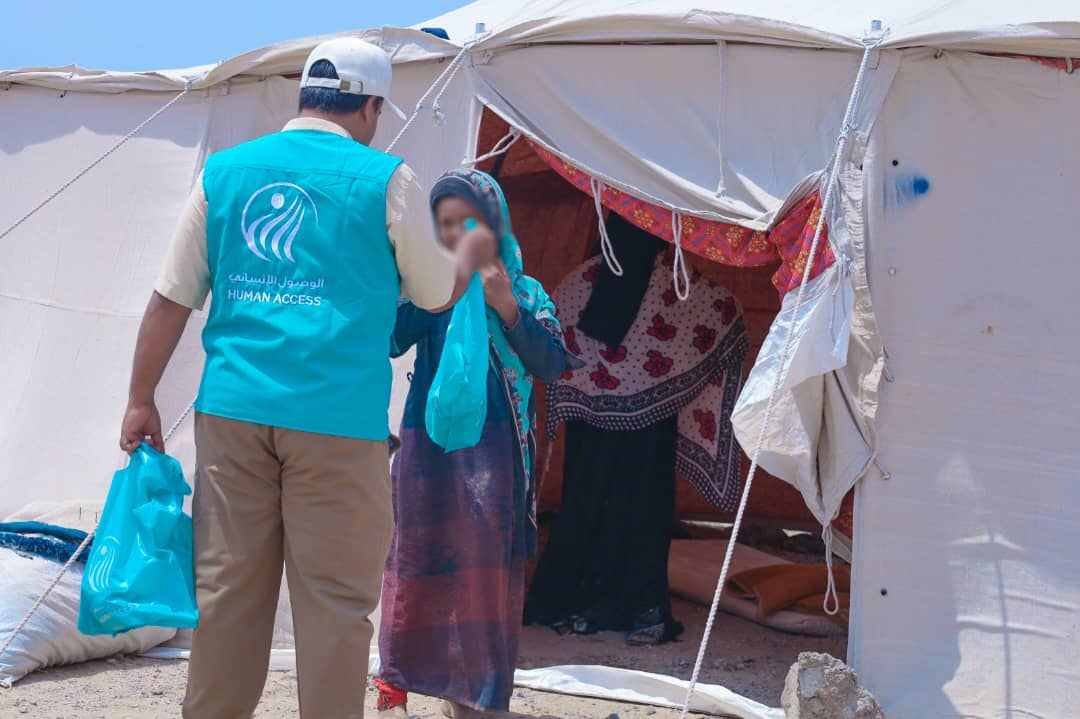 HUMAN ACCESS responds to needs of 200 displaced families in Emran Camp and Ras Emran village, Aden